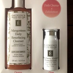 Eminence mangosteen cleanser and exfoliant